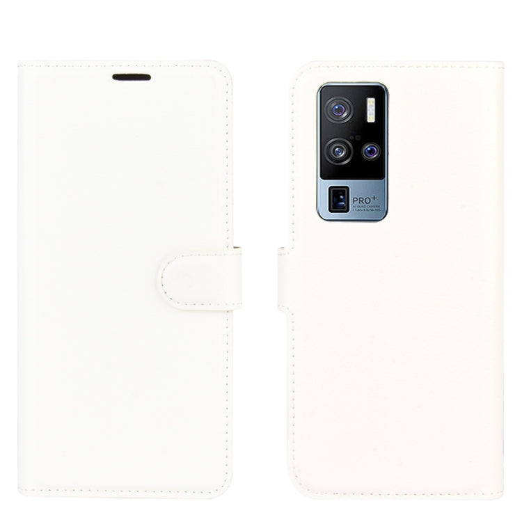 For Vivo X50 Pro+ Litchi Texture Horizontal Flip Protective Case with Holder & Card Slots & Wallet