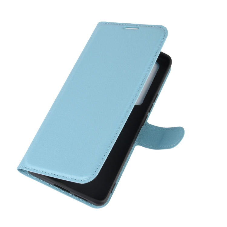 For Vivo X50 Pro+ Litchi Texture Horizontal Flip Protective Case with Holder & Card Slots & Wallet