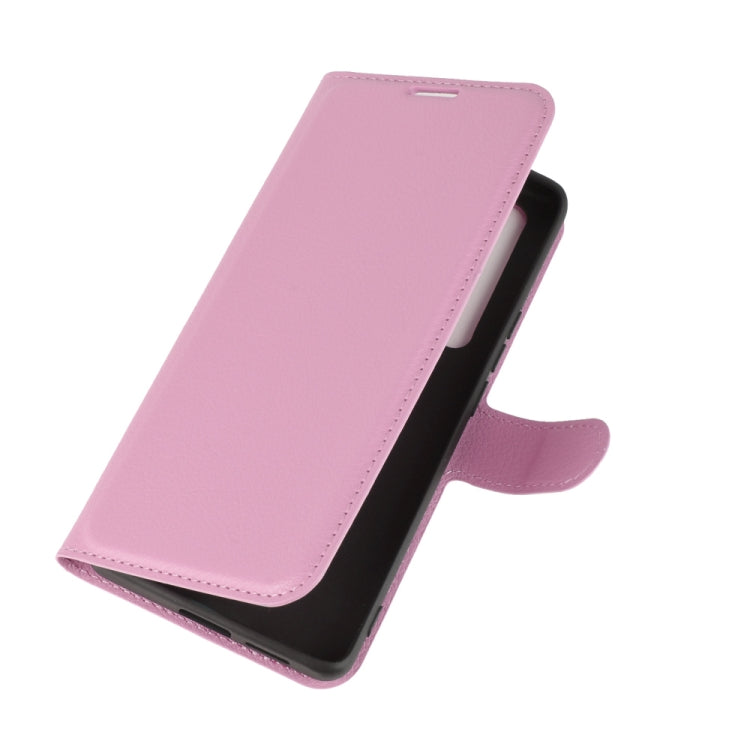 For Vivo X50 Pro+ Litchi Texture Horizontal Flip Protective Case with Holder & Card Slots & Wallet