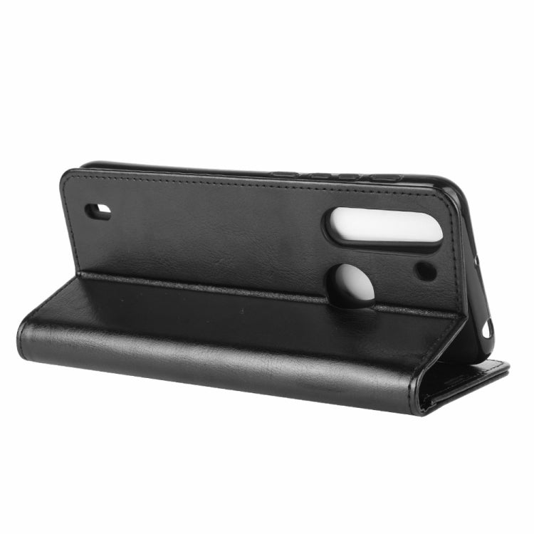 For Motorola One Fusion R64 Texture Single Horizontal Flip Protective Case with Holder & Card Slots & Wallet& Photo Frame