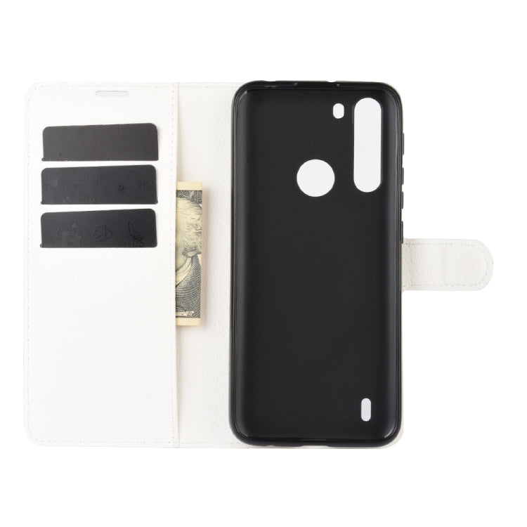 For Motorola One Fusion Litchi Texture Horizontal Flip Protective Case with Holder & Card Slots & Wallet