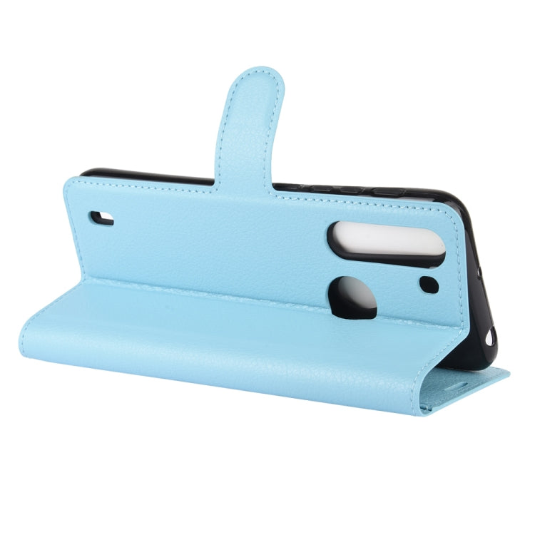 For Motorola One Fusion Litchi Texture Horizontal Flip Protective Case with Holder & Card Slots & Wallet