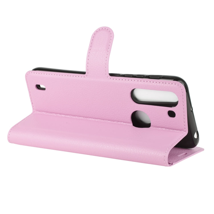 For Motorola One Fusion Litchi Texture Horizontal Flip Protective Case with Holder & Card Slots & Wallet