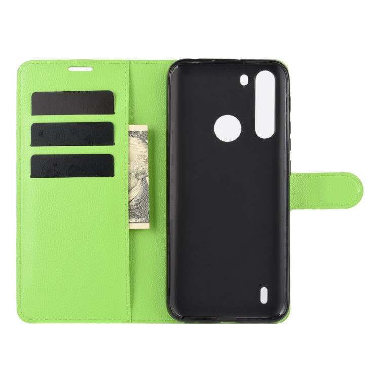 For Motorola One Fusion Litchi Texture Horizontal Flip Protective Case with Holder & Card Slots & Wallet