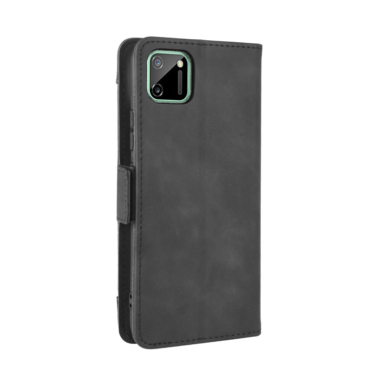 For OPPO Realme C11 Wallet Style Skin Feel Calf Pattern Leather Case with Separate Card Slot