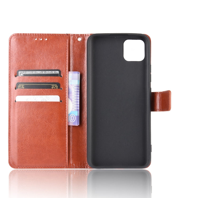 For OPPO Realme C11 Retro Crazy Horse Texture Horizontal Flip Leather Case with Holder & Card Slots & Photo Frame