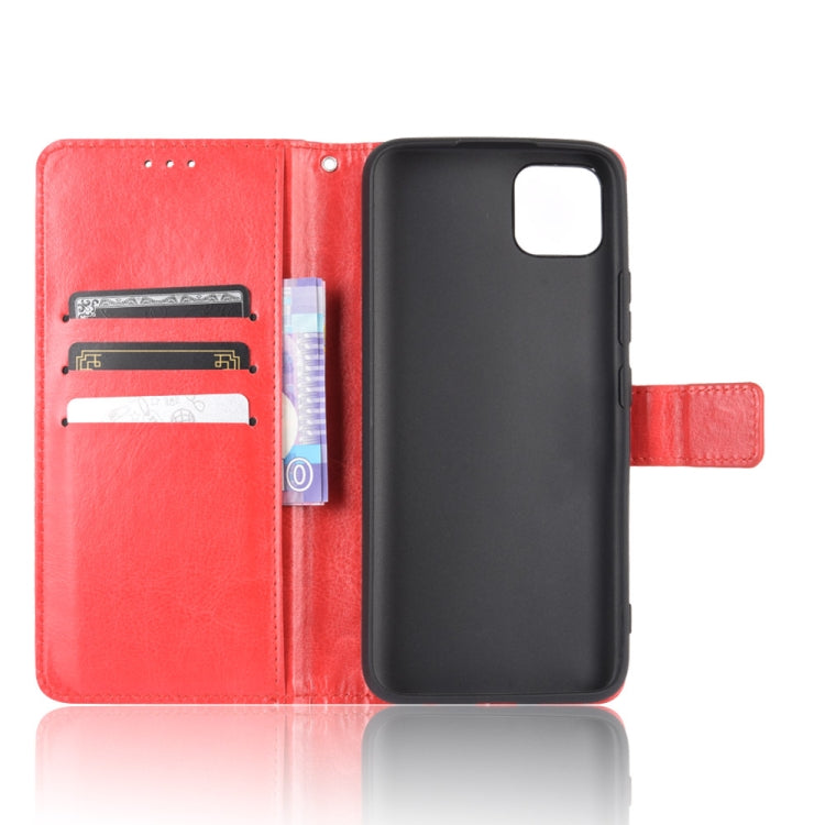 For OPPO Realme C11 Retro Crazy Horse Texture Horizontal Flip Leather Case with Holder & Card Slots & Photo Frame
