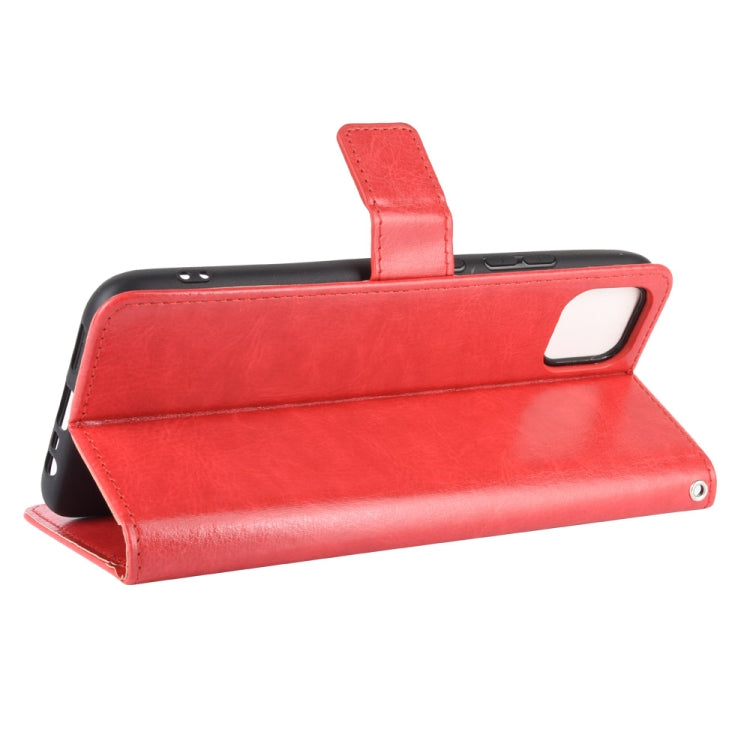 For OPPO Realme C11 Retro Crazy Horse Texture Horizontal Flip Leather Case with Holder & Card Slots & Photo Frame