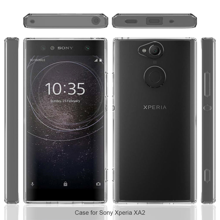 Scratchproof TPU + Acrylic Protective Case for Sony Xperia XA2