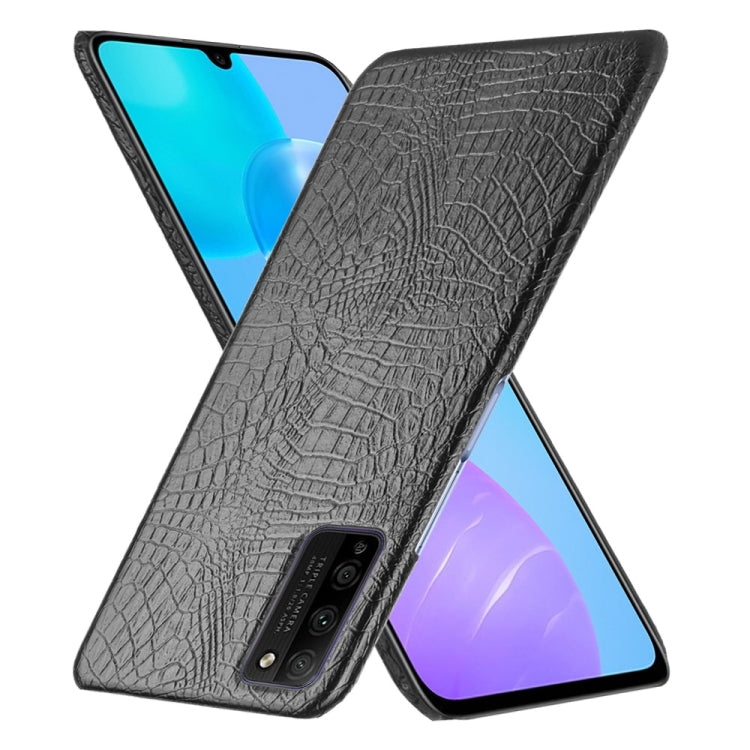 For Huawei Honor 30 Youth/Honor 30 Lite Shockproof Crocodile Texture PC + PU Case