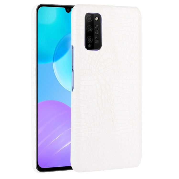 For Huawei Honor 30 Youth/Honor 30 Lite Shockproof Crocodile Texture PC + PU Case