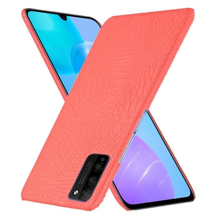 For Huawei Honor 30 Youth/Honor 30 Lite Shockproof Crocodile Texture PC + PU Case