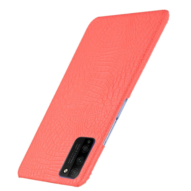 For Huawei Honor 30 Youth/Honor 30 Lite Shockproof Crocodile Texture PC + PU Case