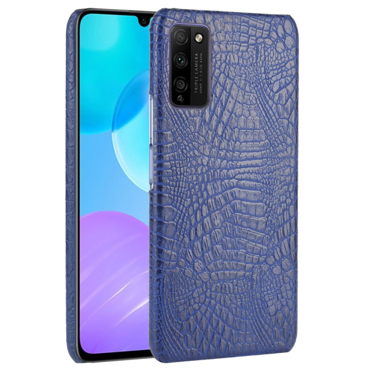 For Huawei Honor 30 Youth/Honor 30 Lite Shockproof Crocodile Texture PC + PU Case