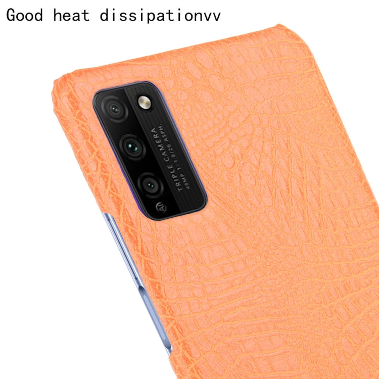 For Huawei Honor 30 Youth/Honor 30 Lite Shockproof Crocodile Texture PC + PU Case
