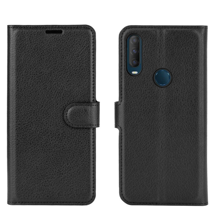 For Vodafone Smart V11 Litchi Texture Horizontal Flip Protective Case with Holder & Card Slots & Wallet