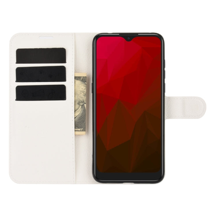 For Vodafone Smart V11 Litchi Texture Horizontal Flip Protective Case with Holder & Card Slots & Wallet