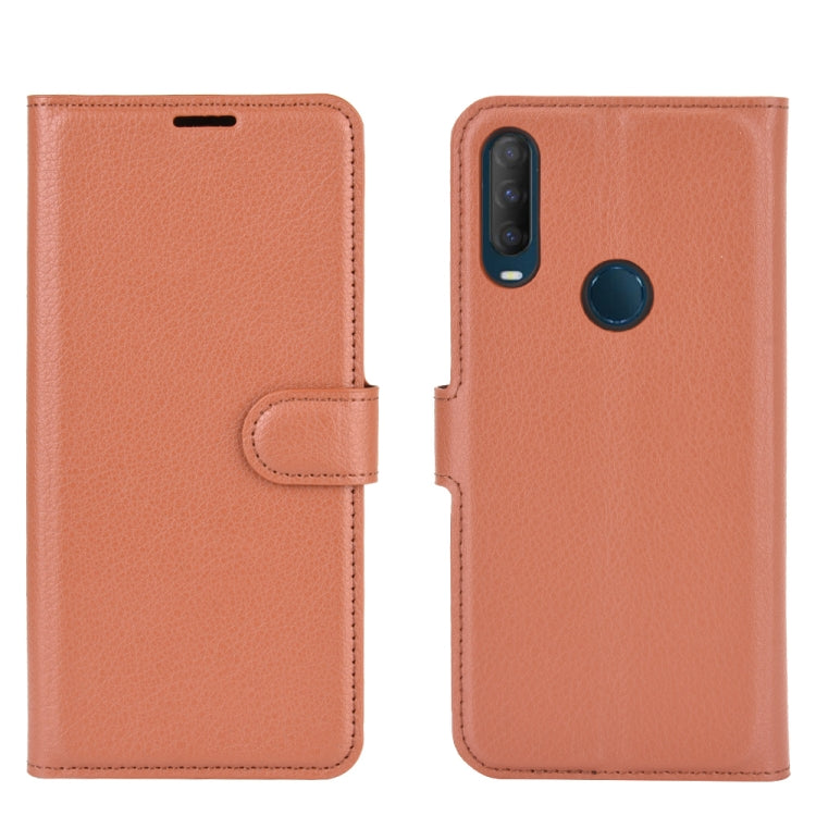 For Vodafone Smart V11 Litchi Texture Horizontal Flip Protective Case with Holder & Card Slots & Wallet