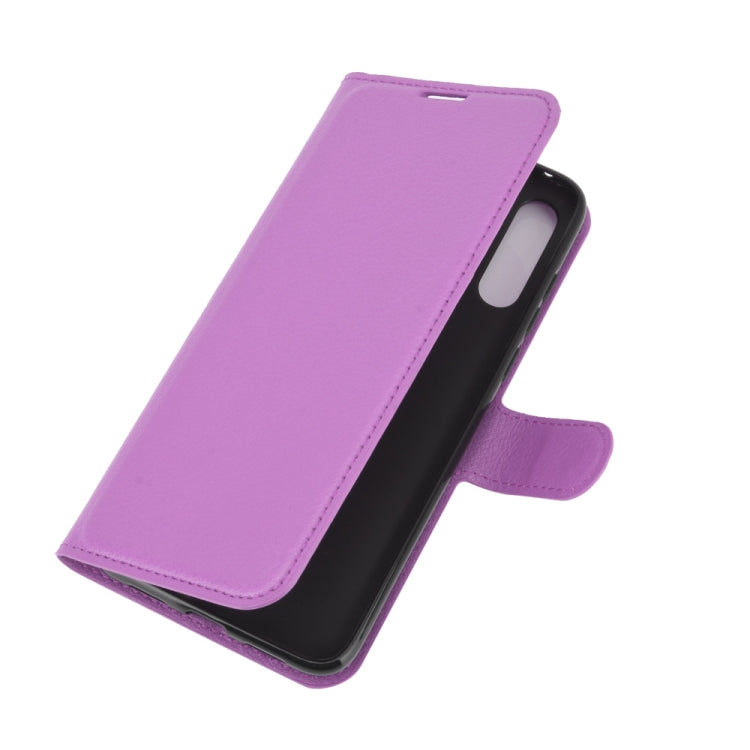 For Vodafone Smart V11 Litchi Texture Horizontal Flip Protective Case with Holder & Card Slots & Wallet