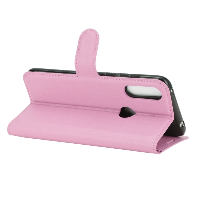 For Vodafone Smart V11 Litchi Texture Horizontal Flip Protective Case with Holder & Card Slots & Wallet