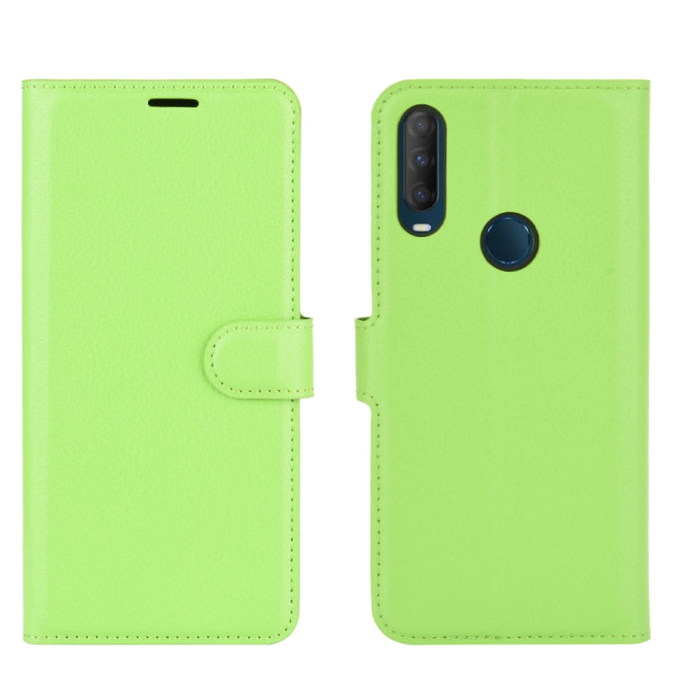 For Vodafone Smart V11 Litchi Texture Horizontal Flip Protective Case with Holder & Card Slots & Wallet