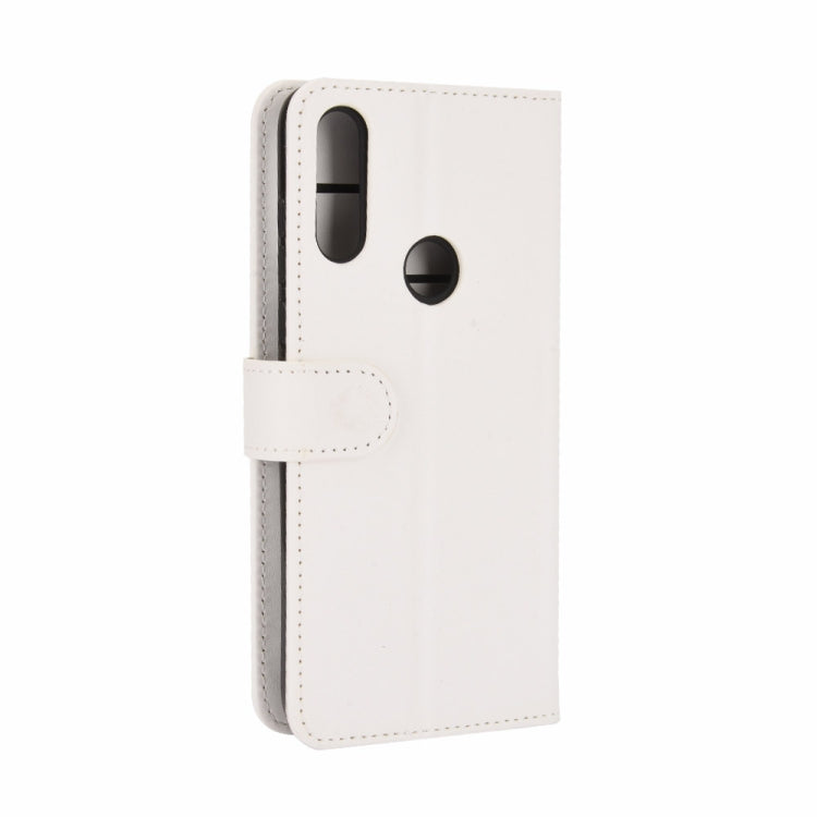 For Vodafone Smart V11 R64 Texture Single Horizontal Flip Protective Case with Holder & Card Slots & Wallet& Photo Frame