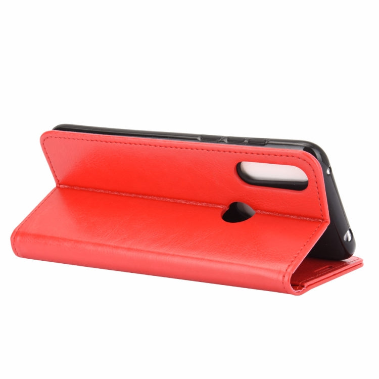 For Vodafone Smart V11 R64 Texture Single Horizontal Flip Protective Case with Holder & Card Slots & Wallet& Photo Frame