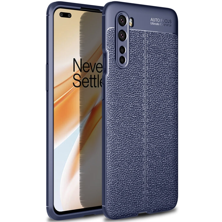 For OnePlus Nord Litchi Texture TPU Shockproof Case