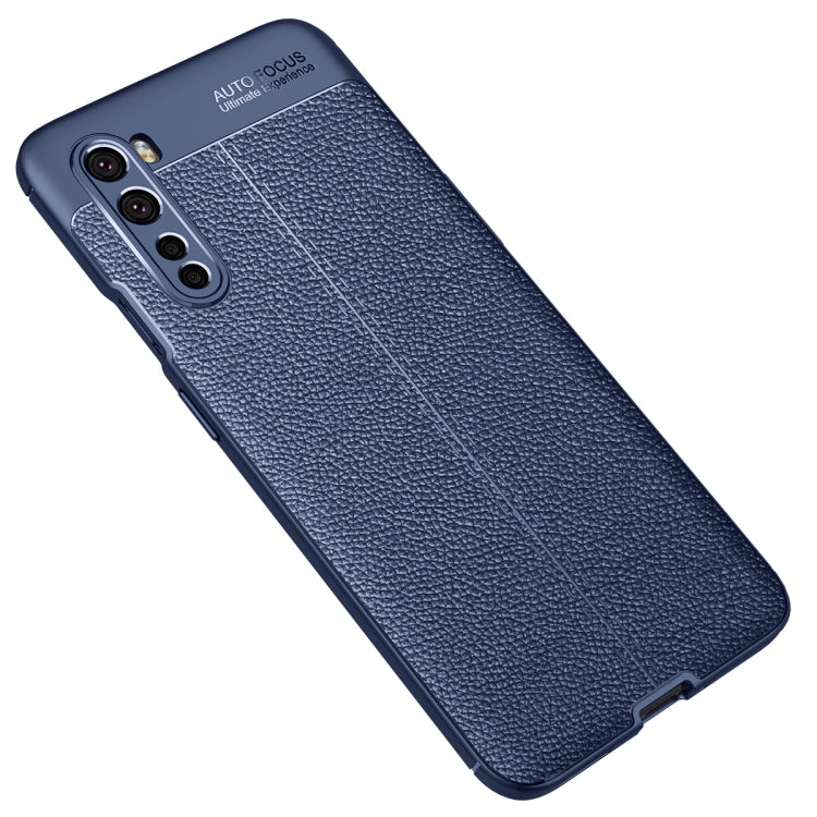 For OnePlus Nord Litchi Texture TPU Shockproof Case
