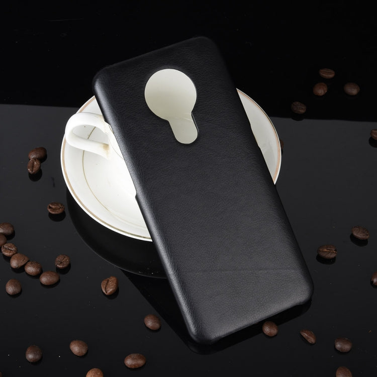 For Nokia 5.3 Shockproof Litchi Texture PC + PU Case