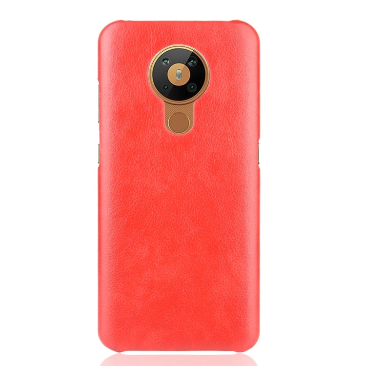 For Nokia 5.3 Shockproof Litchi Texture PC + PU Case