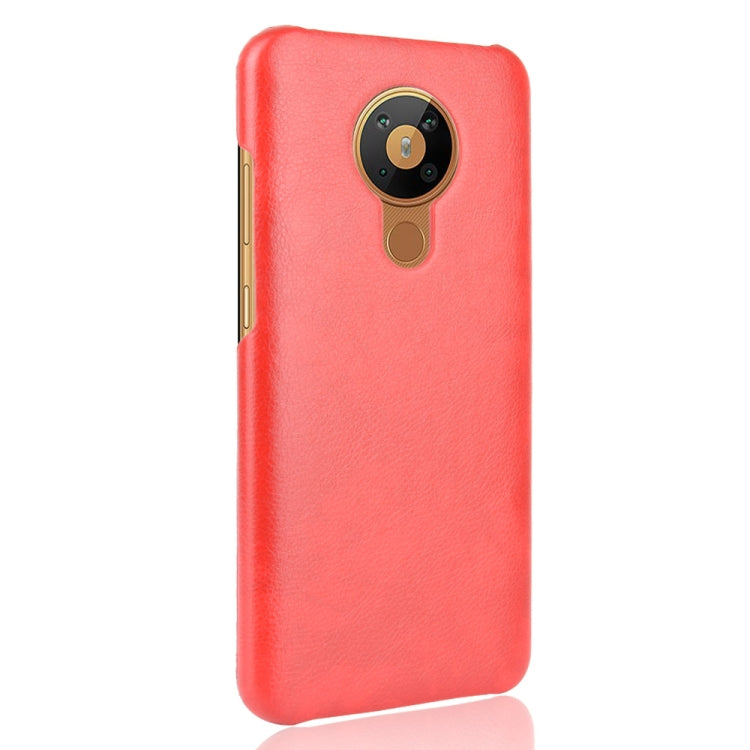 For Nokia 5.3 Shockproof Litchi Texture PC + PU Case