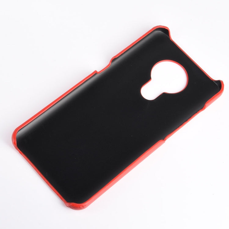 For Nokia 5.3 Shockproof Litchi Texture PC + PU Case