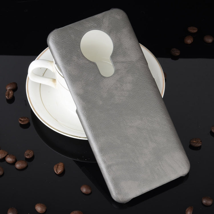 For Nokia 5.3 Shockproof Litchi Texture PC + PU Case