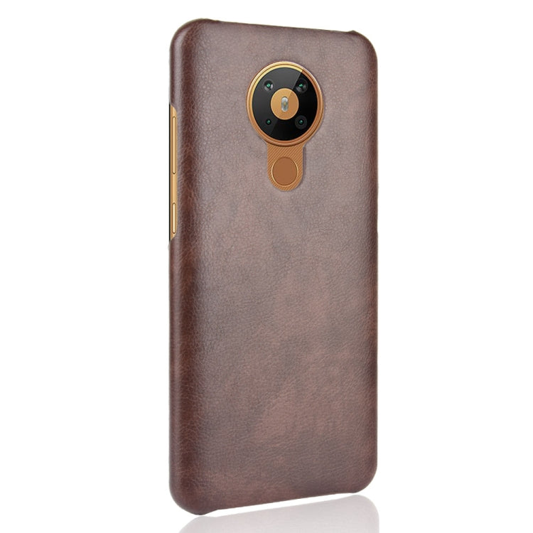 For Nokia 5.3 Shockproof Litchi Texture PC + PU Case