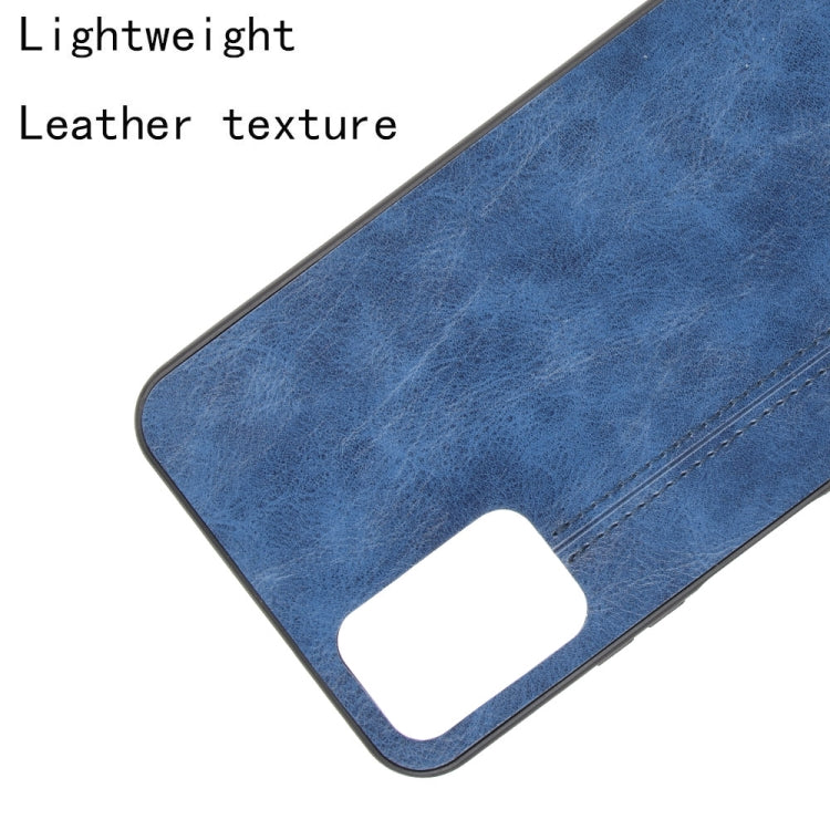 For Huawei Honor X10 Max 5G Shockproof Sewing Cow Pattern Skin PC + PU + TPU Case