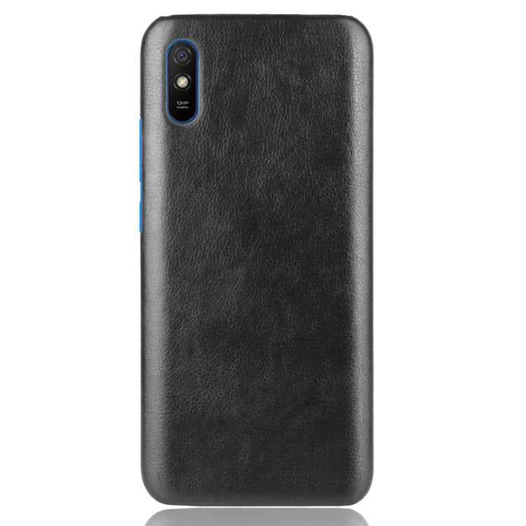 For Xiaomi Redmi 9A Shockproof Litchi Texture PC + PU Case