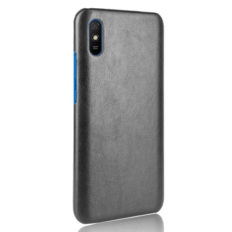 For Xiaomi Redmi 9A Shockproof Litchi Texture PC + PU Case