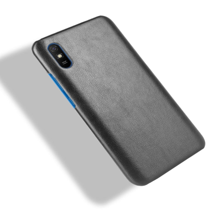 For Xiaomi Redmi 9A Shockproof Litchi Texture PC + PU Case