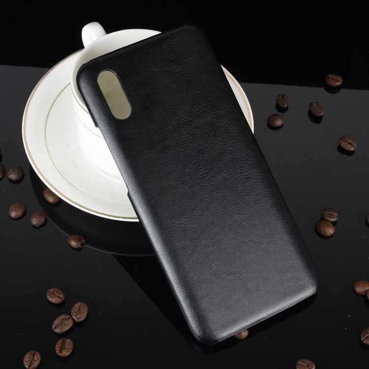 For Xiaomi Redmi 9A Shockproof Litchi Texture PC + PU Case