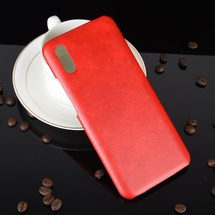 For Xiaomi Redmi 9A Shockproof Litchi Texture PC + PU Case