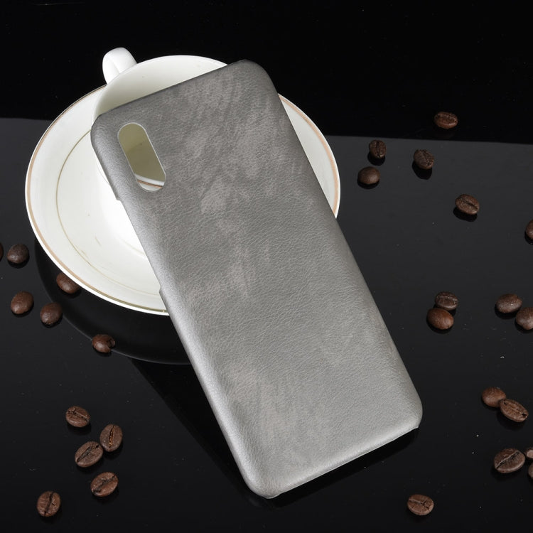 For Xiaomi Redmi 9A Shockproof Litchi Texture PC + PU Case