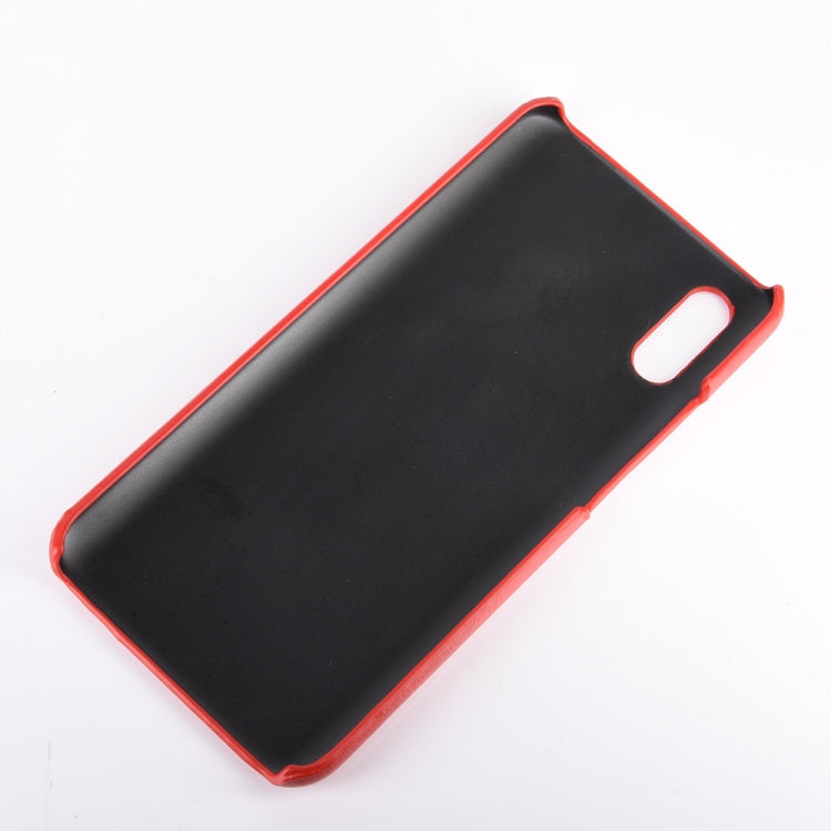 For Xiaomi Redmi 9A Shockproof Litchi Texture PC + PU Case