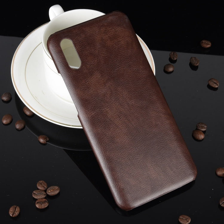 For Xiaomi Redmi 9A Shockproof Litchi Texture PC + PU Case