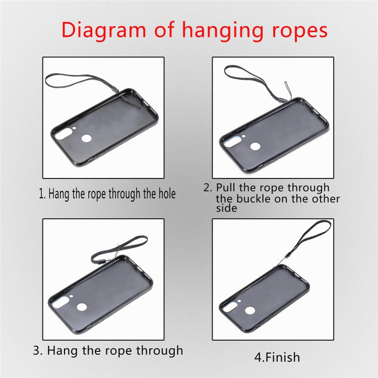 For Xiaomi Redmi 10X Pro 5G Mandala Embossed Cloth Cover PC + TPU Mobile Phone Case with Magnetic Function and Hand Strap