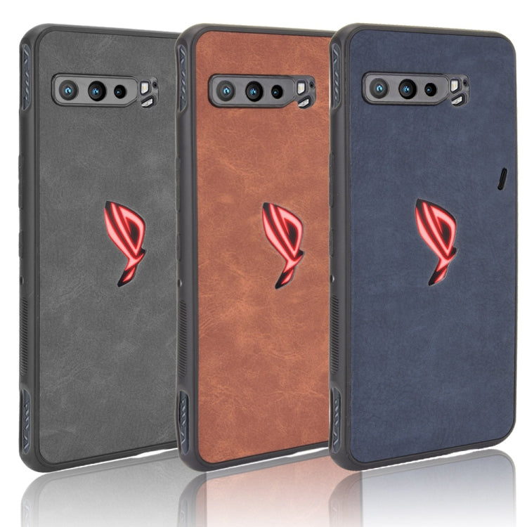 For Asus ZS661KS/ ROG Phone 3 Strix Shockproof Sheep Skin PC + PU + TPU Case
