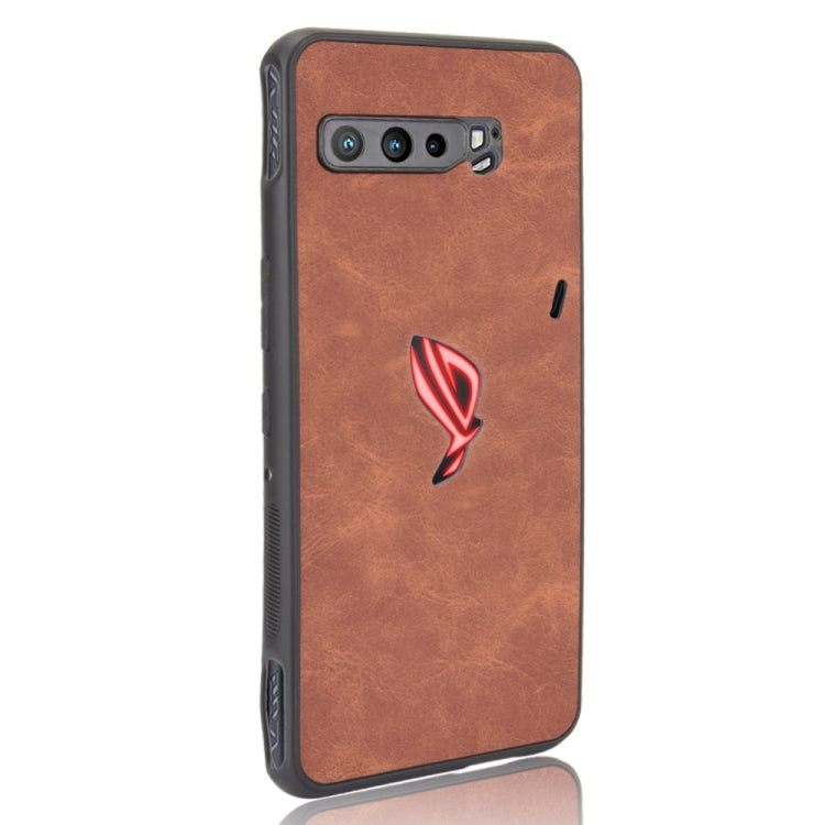 For Asus ZS661KS/ ROG Phone 3 Strix Shockproof Sheep Skin PC + PU + TPU Case