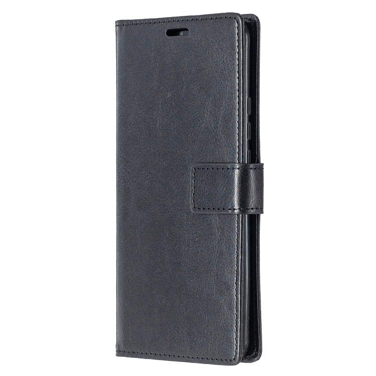 For Xiaomi Redmi 9 Crazy Horse Texture Horizontal Flip Leather Case with Holder & Card Slots & Wallet & Photo Frame