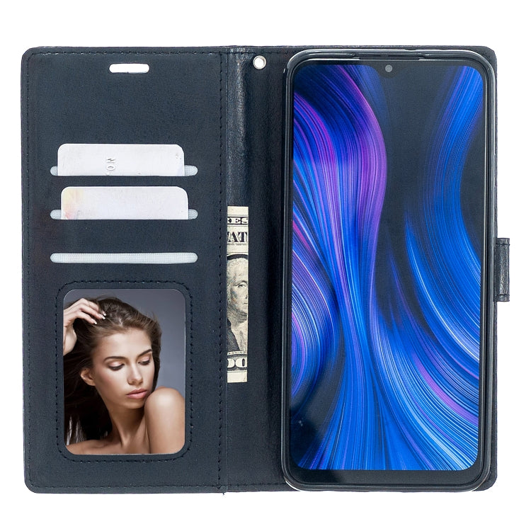 For Xiaomi Redmi 9 Crazy Horse Texture Horizontal Flip Leather Case with Holder & Card Slots & Wallet & Photo Frame