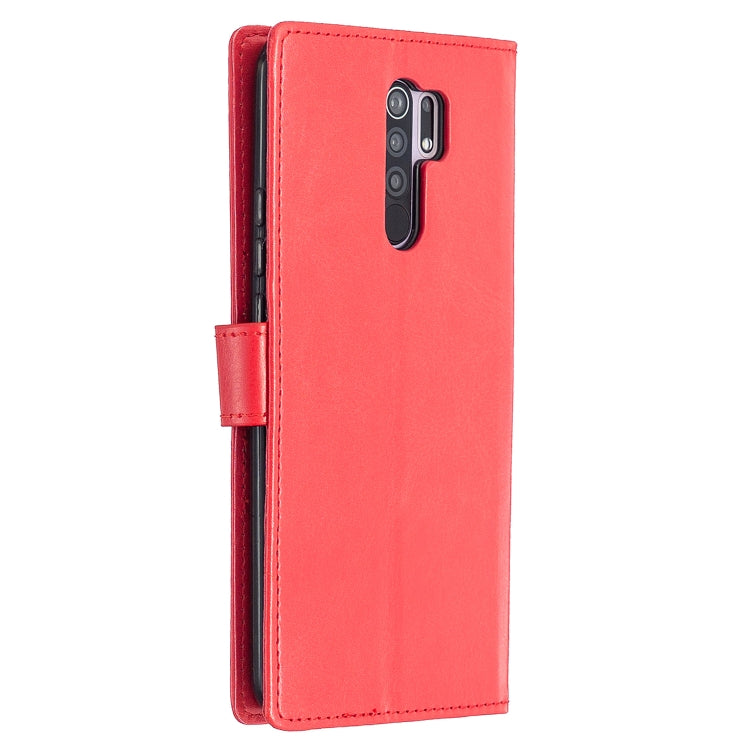 For Xiaomi Redmi 9 Crazy Horse Texture Horizontal Flip Leather Case with Holder & Card Slots & Wallet & Photo Frame